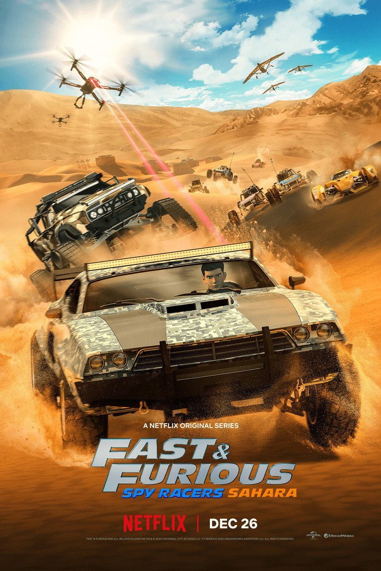 Rápidos y furiosos: Espías al volante Temporada 3: Sahara