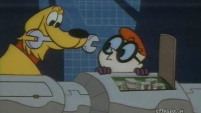 El laboratorio de Dexter S02E65