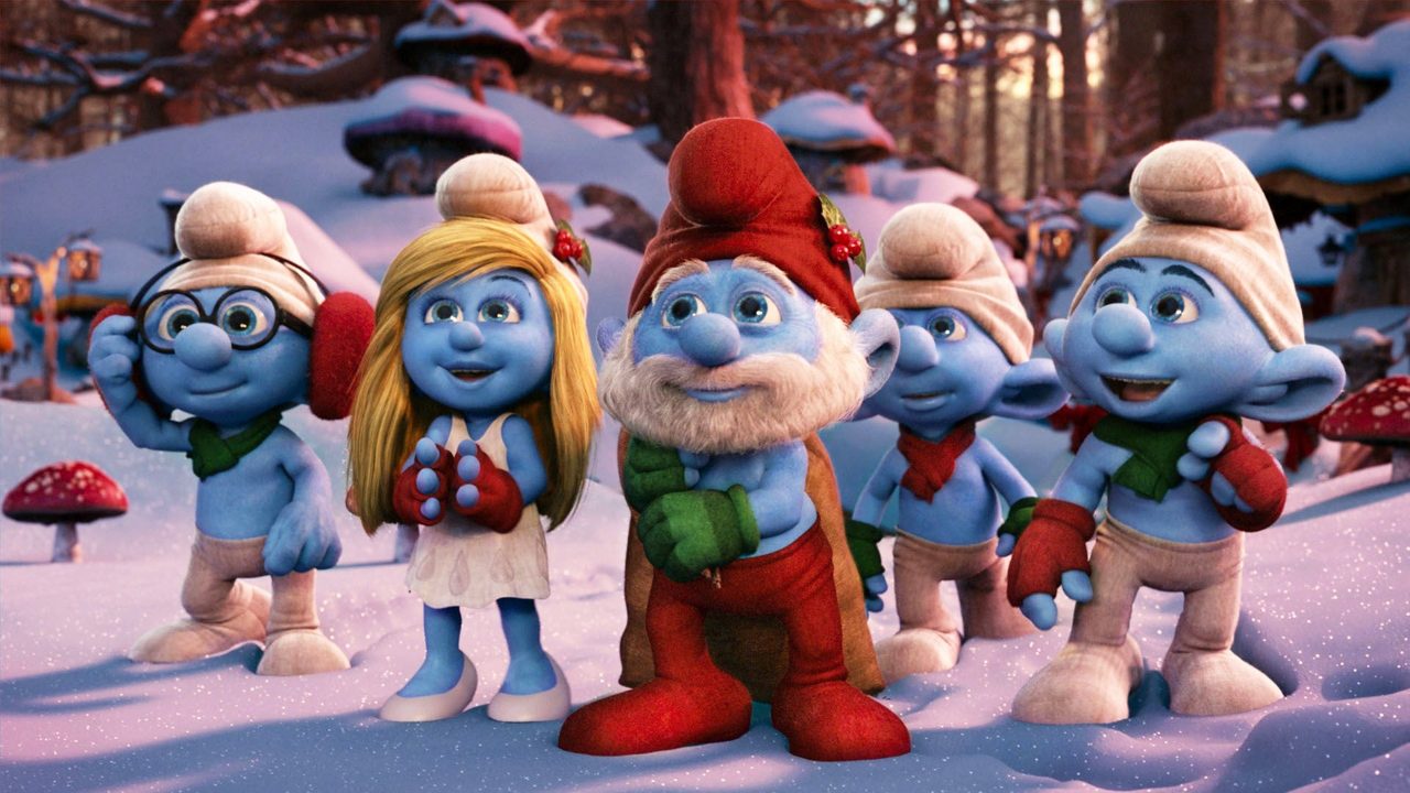 Una Navidad con los pitufos